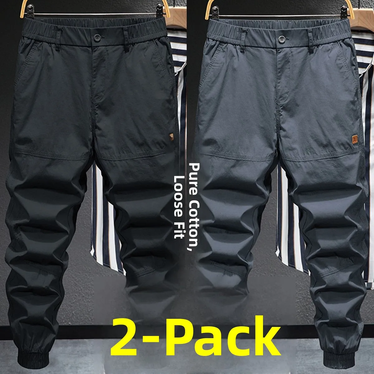 Мужские повседневные брюки свободного кроя для осени, уличная рабочая одежда, износостойкие брюки-карго в японском стиле для молодежи
Мужские повседневные брюки свободного кроя для осени, уличная рабочая одежда, износостойкие брюки-карго в японском стиле для молодежи