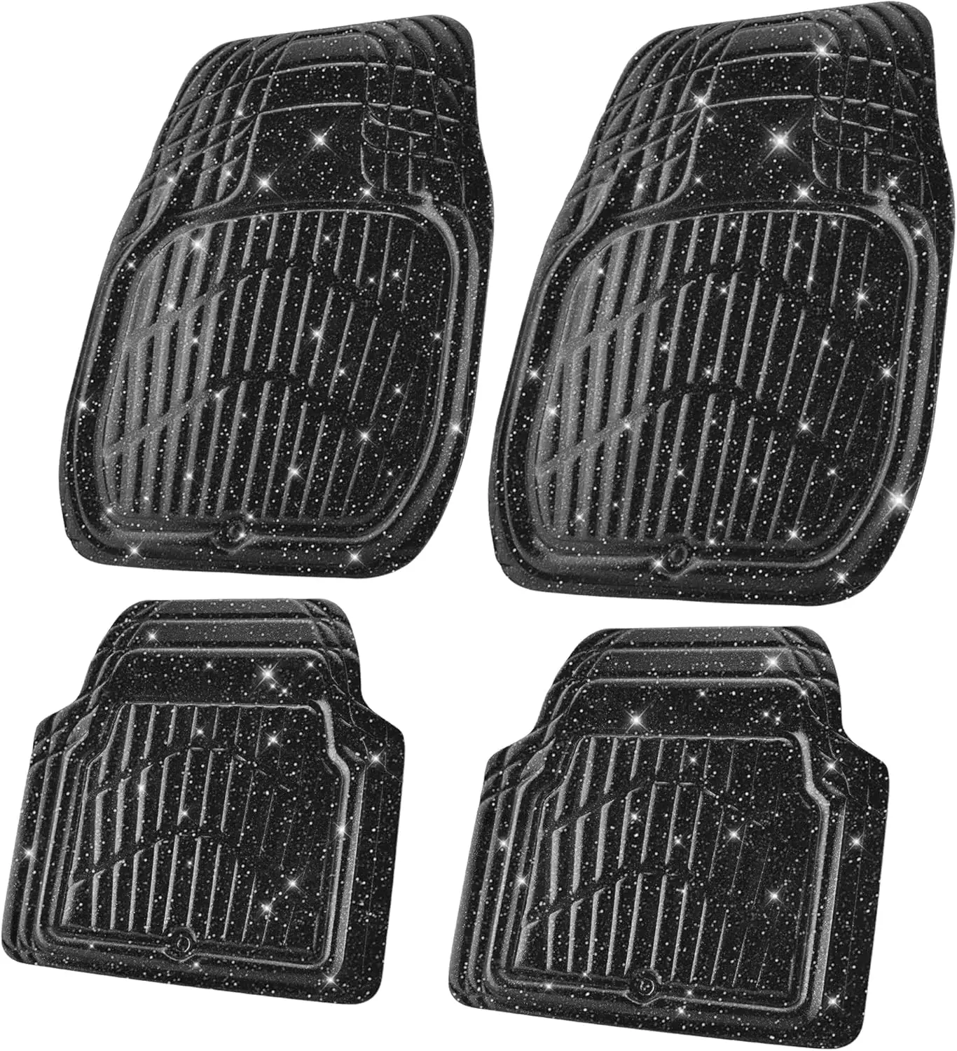 Shining Glitter Car Floor Mats 3D Leather Waterproof All Weather Universal Anti-Slip Fit SUV Truck Auto Sedan Van
Shining Glitter Car Floor Mats 3D Leather Waterproof All Weather Universal Anti-Slip Fit SUV Truck Auto Sedan Van