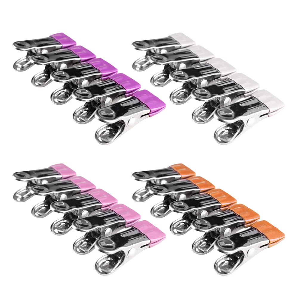 20pcs Stainless Steel Clothes Clips Rustproof Metal Clothespins for Drying Socks Towel Scarf Baby Clothes Small Objects
20pcs Stainless Steel Clothes Clips Rustproof Metal Clothespins for Drying Socks Towel Scarf Baby Clothes Small Objects