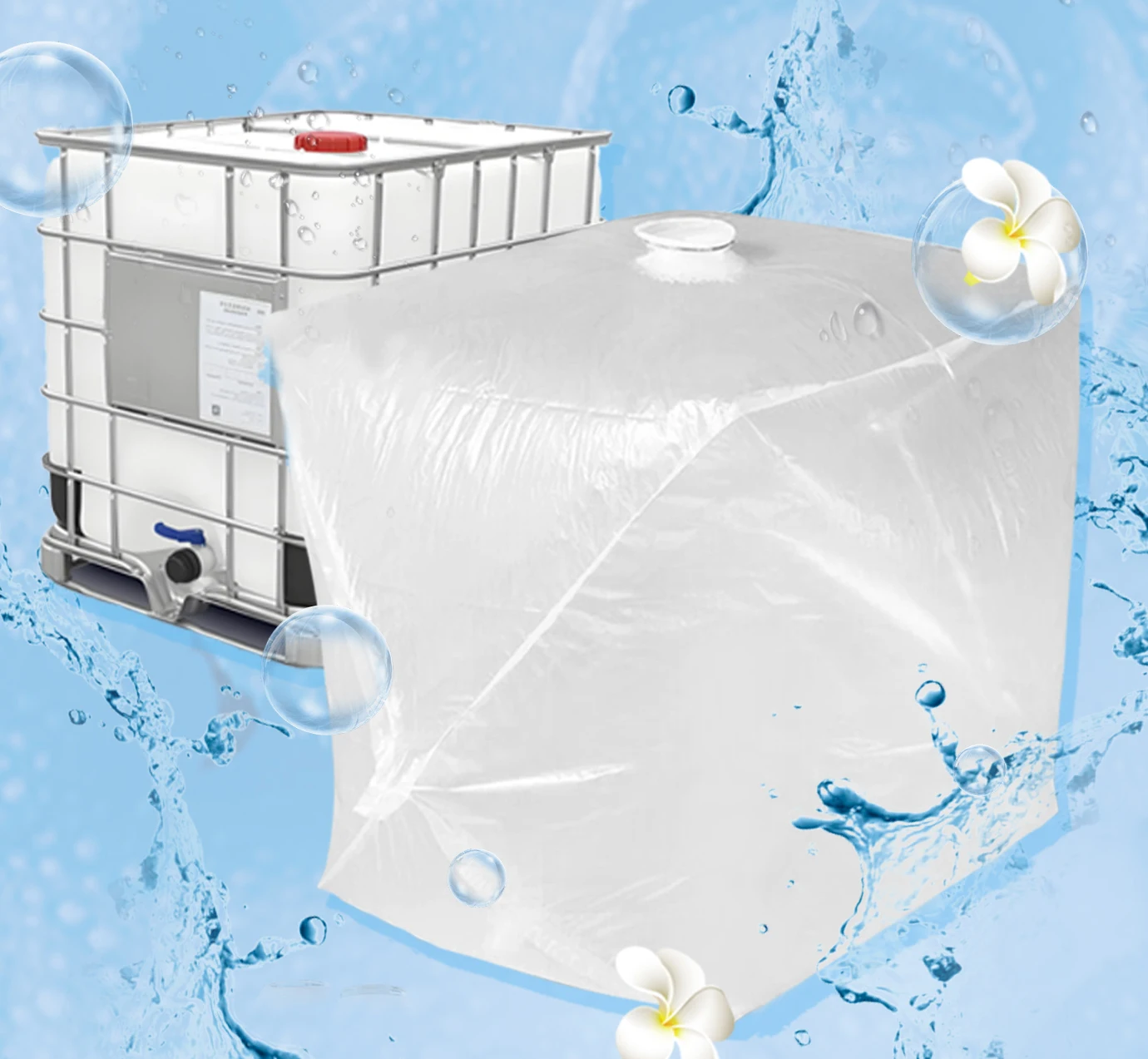 Liquid Aseptic Packaging Bag Flexitank Container with Liner Bag for Wine Mineral Water and Milk 1000L
Liquid Aseptic Packaging Bag Flexitank Container with Liner Bag for Wine Mineral Water and Milk 1000L