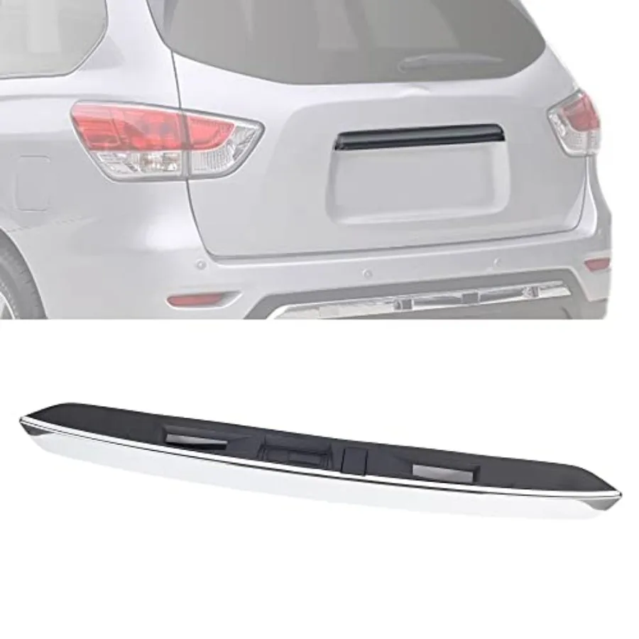 Rear Tailgate Chrome Handle Finish Molding Compatible with Nissan Pathfinder 2013-2019 Liftgate Trunk Exterior Handle Replaces
Rear Tailgate Chrome Handle Finish Molding Compatible with Nissan Pathfinder 2013-2019 Liftgate Trunk Exterior Handle Replaces