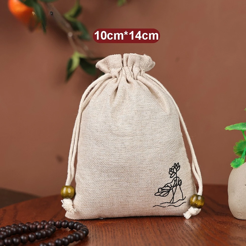 10/20Pcs Burlap Drawstring Bag Jute Cotton Linen Lotus Pattern Wedding Pouch Christmas Packaging Crystal Stone Storage Gift Bags
10/20Pcs Burlap Drawstring Bag Jute Cotton Linen Lotus Pattern Wedding Pouch Christmas Packaging Crystal Stone Storage Gift Bags
