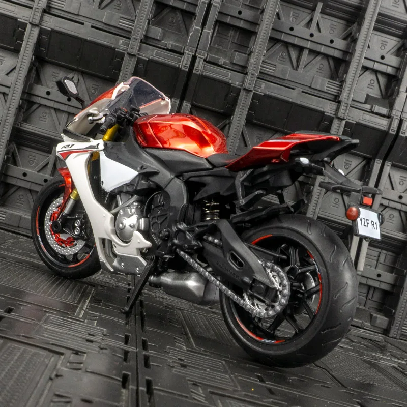 Модель мотоцикла Yamaha YZF-R1, масштаб 1:12, из сплава, коллекционная, японский дизайн
Модель мотоцикла Yamaha YZF-R1, масштаб 1:12, из сплава, коллекционная, японский дизайн