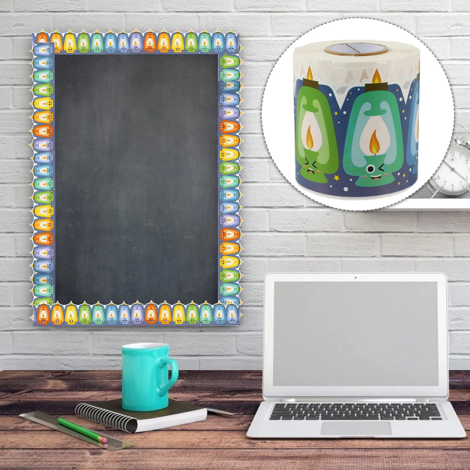 Waterproof Adhesive Sticker Blackboard Border Paper Decoration Cartoon Trim Bulletin Colorful Pvc Self-adhesive Child Stickers
Waterproof Adhesive Sticker Blackboard Border Paper Decoration Cartoon Trim Bulletin Colorful Pvc Self-adhesive Child Stickers