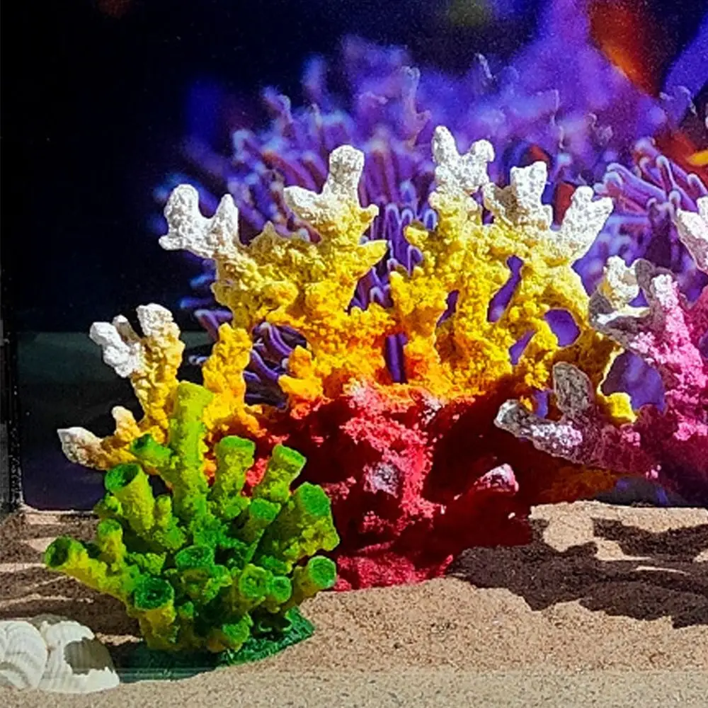 Colorful Simulation Coral Model Unique Realistic Artificial Coral Ornament Handmade Resin Craft Coral Water Plant Figurines
Colorful Simulation Coral Model Unique Realistic Artificial Coral Ornament Handmade Resin Craft Coral Water Plant Figurines