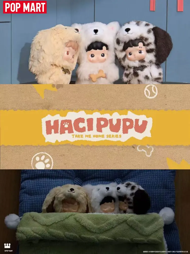 POP MART HACIPUPU Take Me Home Series Vinyl Plush Pendant Mystery Box Trendy Blind Box Toys Guess Bag Ornament Figurines Home
POP MART HACIPUPU Take Me Home Series Vinyl Plush Pendant Mystery Box Trendy Blind Box Toys Guess Bag Ornament Figurines Home