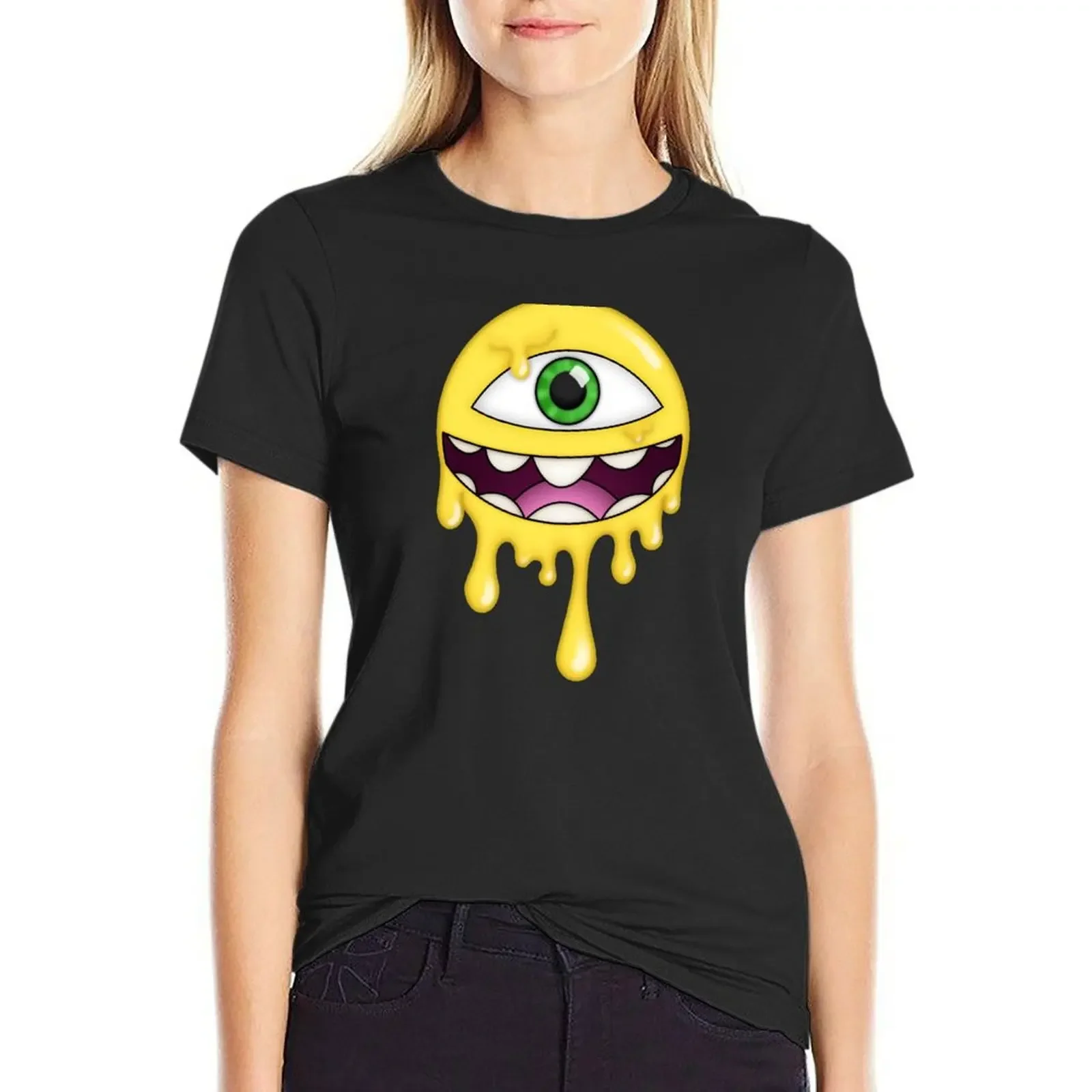 Drippy Round Cyclops T-Shirt Blouse heavyweights sports fans Aesthetic clothing T-shirts for Women
Drippy Round Cyclops T-Shirt Blouse heavyweights sports fans Aesthetic clothing T-shirts for Women