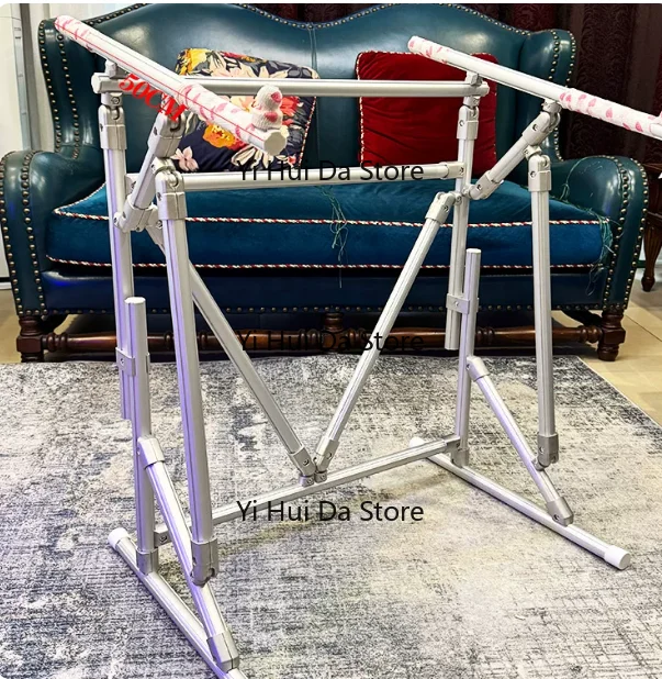 Floor Frame Telescopic Adjustment Aluminum Alloy Embroidery Shelf Embroidery Tension High Bearing Reinforcement
Floor Frame Telescopic Adjustment Aluminum Alloy Embroidery Shelf Embroidery Tension High Bearing Reinforcement