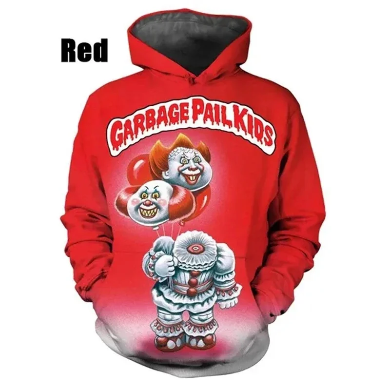 New Garbage Pail Kids Hoodie 3D Print Long Sleeve Men's Hoodie Oversized Pullover Street Fashion Autumn and Winter Clothing
New Garbage Pail Kids Hoodie 3D Print Long Sleeve Men's Hoodie Oversized Pullover Street Fashion Autumn and Winter Clothing