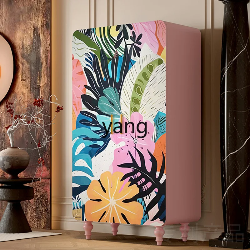 LH full solid wood wardrobe retro flower bedroom storage storage cabinet
LH full solid wood wardrobe retro flower bedroom storage storage cabinet