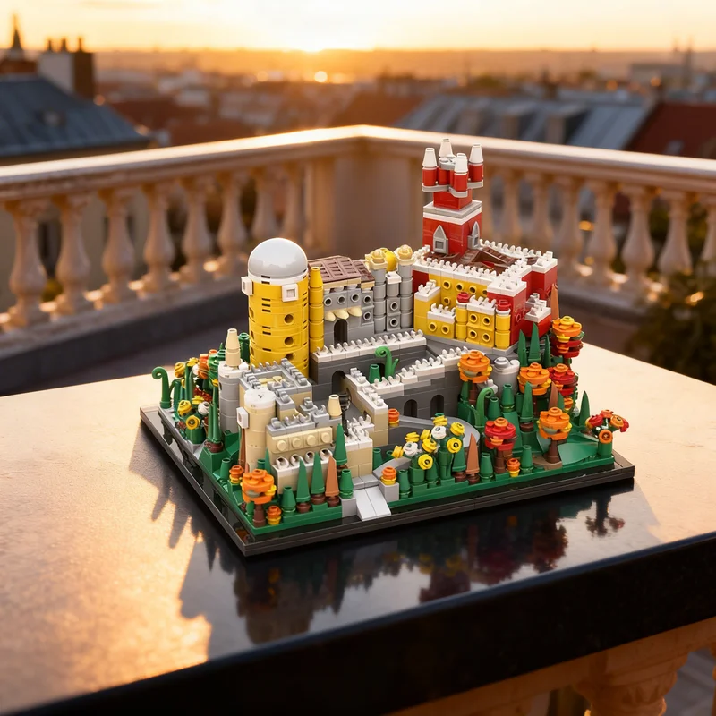1217pcs MOC Pena Place In Portugal Architecture Model Building Blocks Toy Gift Creative Display Collectible Desk Premium Adult
1217pcs MOC Pena Place In Portugal Architecture Model Building Blocks Toy Gift Creative Display Collectible Desk Premium Adult