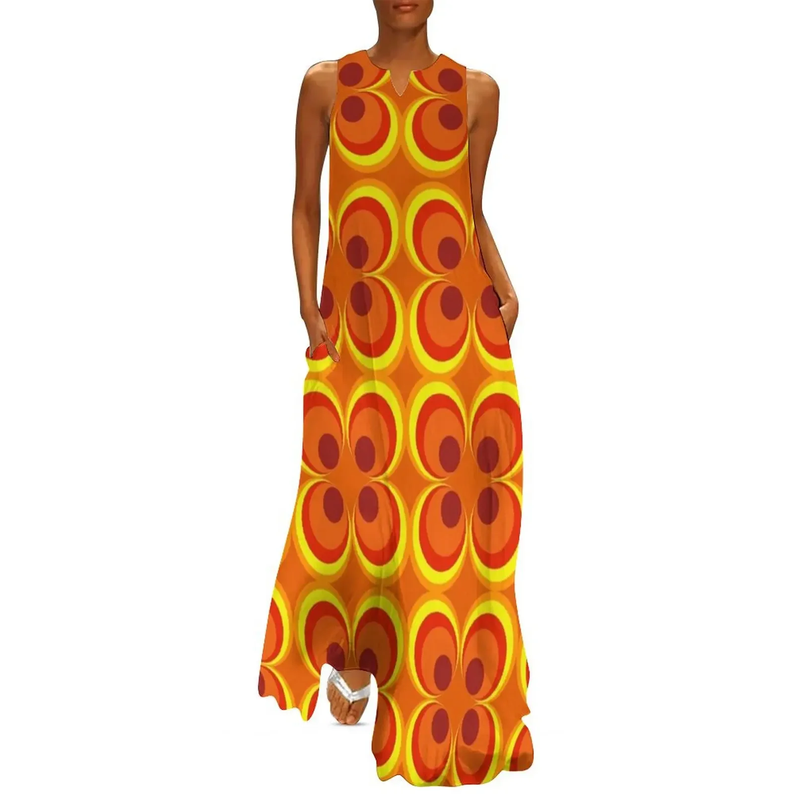 1970s burnt orange retro design Long Dress Summer women's clothing Long dress woman prom dresses 2025 Dress
1970s burnt orange retro design Long Dress Summer women's clothing Long dress woman prom dresses 2025 Dress