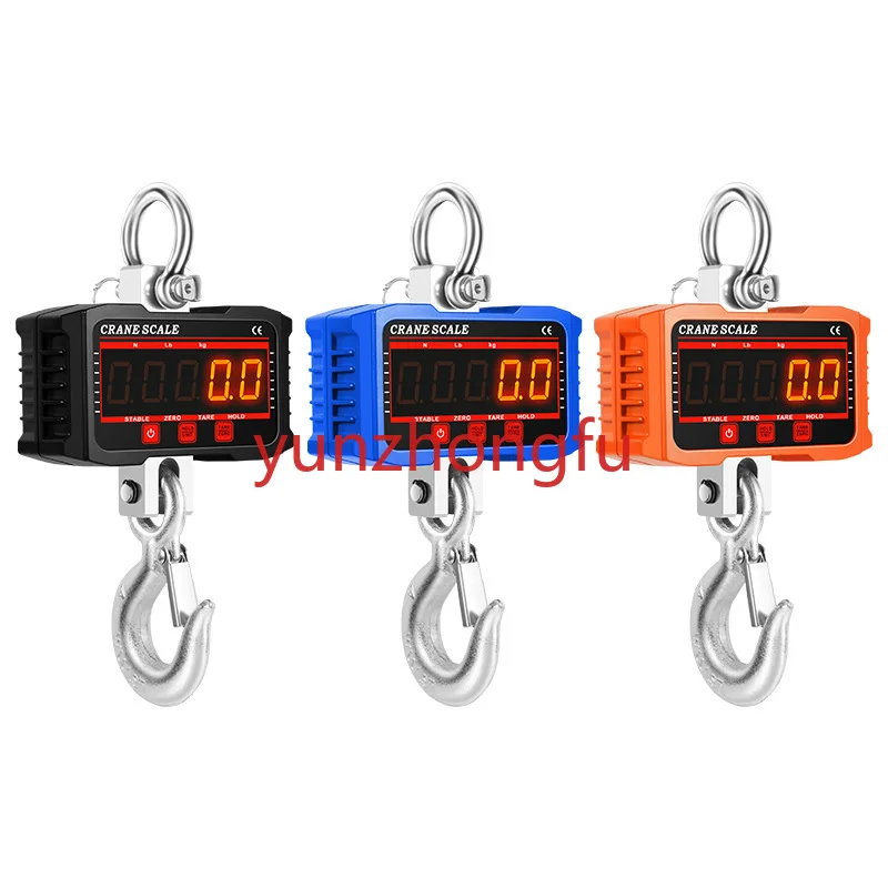 High-Precision Digital Display Integrated Direct View Electronic Hoist Scale Hanging Crane Scale Wireless Electronic Hoist Scale
High-Precision Digital Display Integrated Direct View Electronic Hoist Scale Hanging Crane Scale Wireless Electronic Hoist Scale