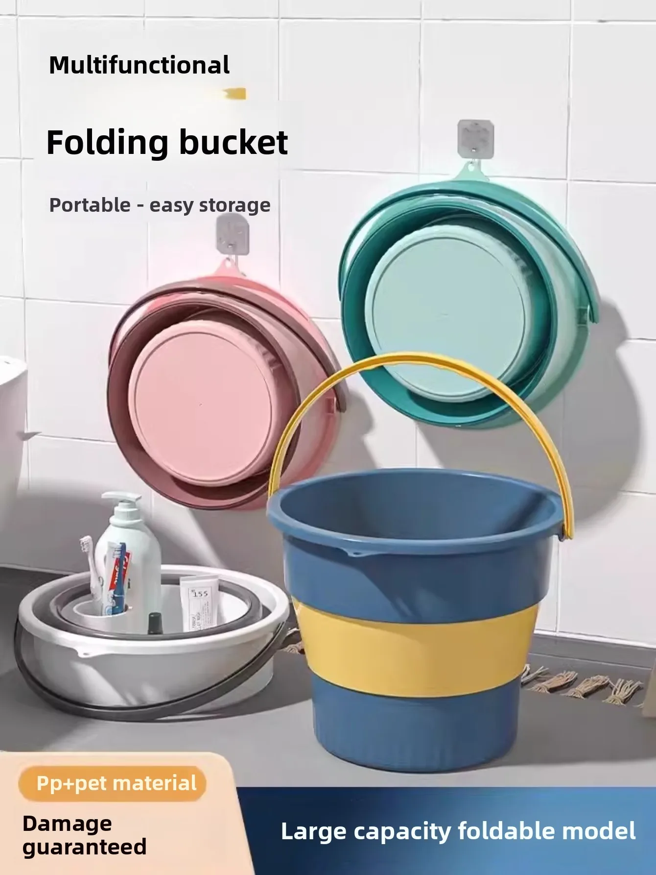 Collapsible Portable Bucket Car Outdoor Fishing Bucket Travel Household Items Car Wash Foldable Bucket
Collapsible Portable Bucket Car Outdoor Fishing Bucket Travel Household Items Car Wash Foldable Bucket