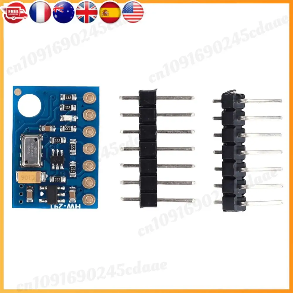 MS5607 Модуль датчика давления газа Высокоточный модуль датчика давления воздуха I2C/SPI 3-5 В Модуль датчика высоты для Arduino
MS5607 Модуль датчика давления газа Высокоточный модуль датчика давления воздуха I2C/SPI 3-5 В Модуль датчика высоты для Arduino