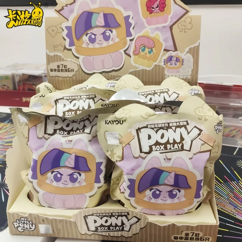 Hot KAYOU My Little Pony Box Play Official Authentic Plush Pendant Bag Decoration Collectible Cartoon Blind Box Hanging Ornament
Hot KAYOU My Little Pony Box Play Official Authentic Plush Pendant Bag Decoration Collectible Cartoon Blind Box Hanging Ornament