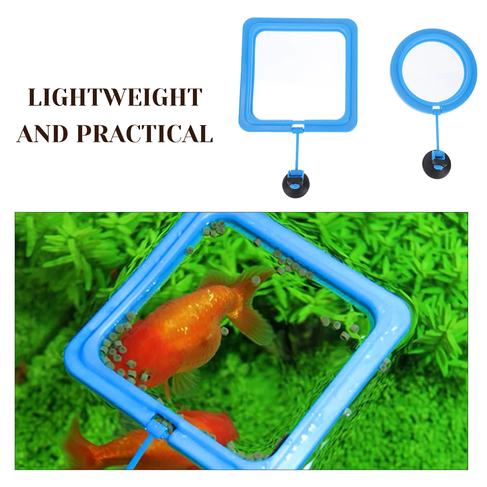 2Pcs Fish Feeding Rings Tropical Fish Feeder Suction Cup Aquarium Feeder Plastic Holder Floating Food Dispenser Easy Clean
2Pcs Fish Feeding Rings Tropical Fish Feeder Suction Cup Aquarium Feeder Plastic Holder Floating Food Dispenser Easy Clean