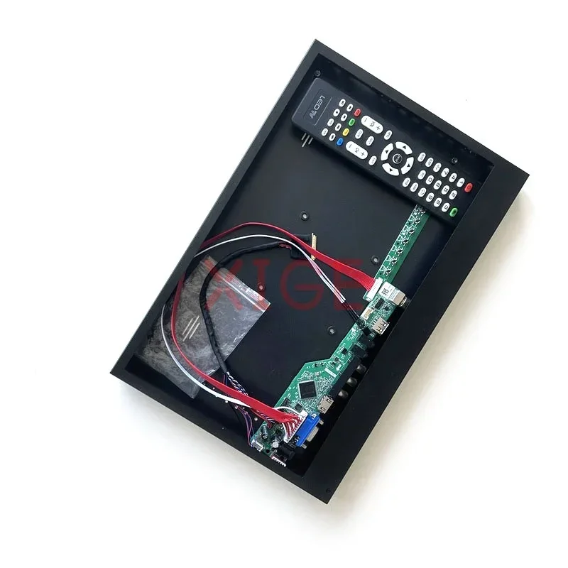 Подходит для платы контроллера LT133EE09100/LT133EE10000 + металлический корпус VGA + HDMI + AV + USB, экран аналогового ТВ-сигнала 13,3 дюйма, комплект 1366*768, 40-контактный LVDS
Подходит для платы контроллера LT133EE09100/LT133EE10000 + металлический корпус VGA + HDMI + AV + USB, экран аналогового ТВ-сигнала 13,3 дюйма, комплект 1366*768, 40-контактный LVDS