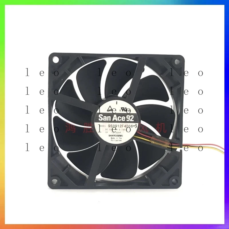 1PCS SANYO 9S0912F4D06 0.14A 12V DC 3-wire cooling fan 9025 9CM
1PCS SANYO 9S0912F4D06 0.14A 12V DC 3-wire cooling fan 9025 9CM