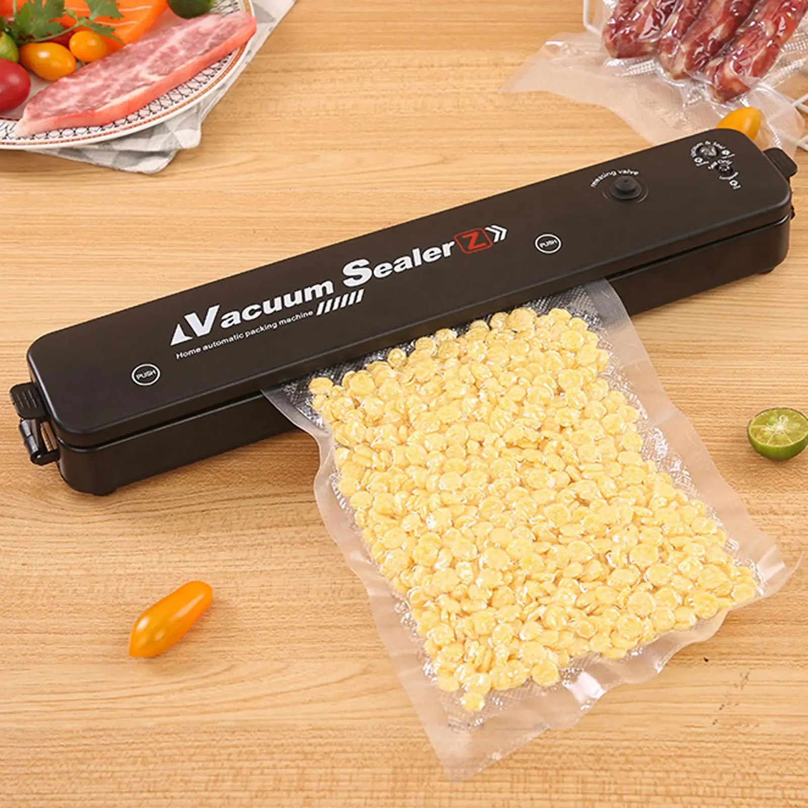 Automatic Vacuum Sealer Machine Multi Modes Food Sealing Indicator Lights with Sealed Bags Portable for Food Kitchen Home
Automatic Vacuum Sealer Machine Multi Modes Food Sealing Indicator Lights with Sealed Bags Portable for Food Kitchen Home
