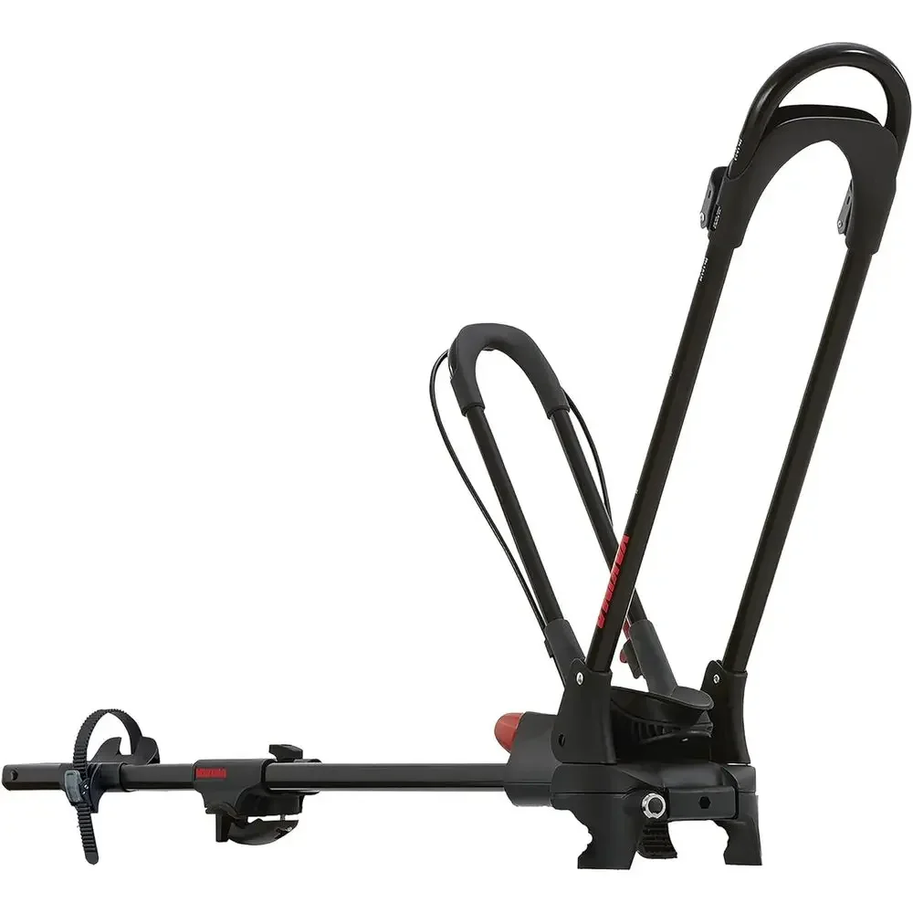 Heavy-Duty Roof Bike Rack for Cars and SUVs, Easy Front Loader, Black - Vehicle Bicycle Storage Equipment
Heavy-Duty Roof Bike Rack for Cars and SUVs, Easy Front Loader, Black - Vehicle Bicycle Storage Equipment