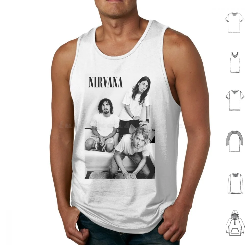 Good Band Nrvn Black And White All Member Poster Tank Tops Print Cotton Band Band Music Band Album Band Kurt Band
Good Band Nrvn Black And White All Member Poster Tank Tops Print Cotton Band Band Music Band Album Band Kurt Band