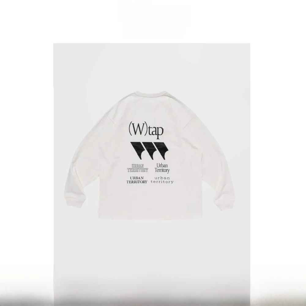 Loose Fit Long Sve T-irt Casual round Ne Chest And Ba Print WTAPS Streetwear Sle Cotton Autumn Faion for Men
Loose Fit Long Sve T-irt Casual round Ne Chest And Ba Print WTAPS Streetwear Sle Cotton Autumn Faion for Men