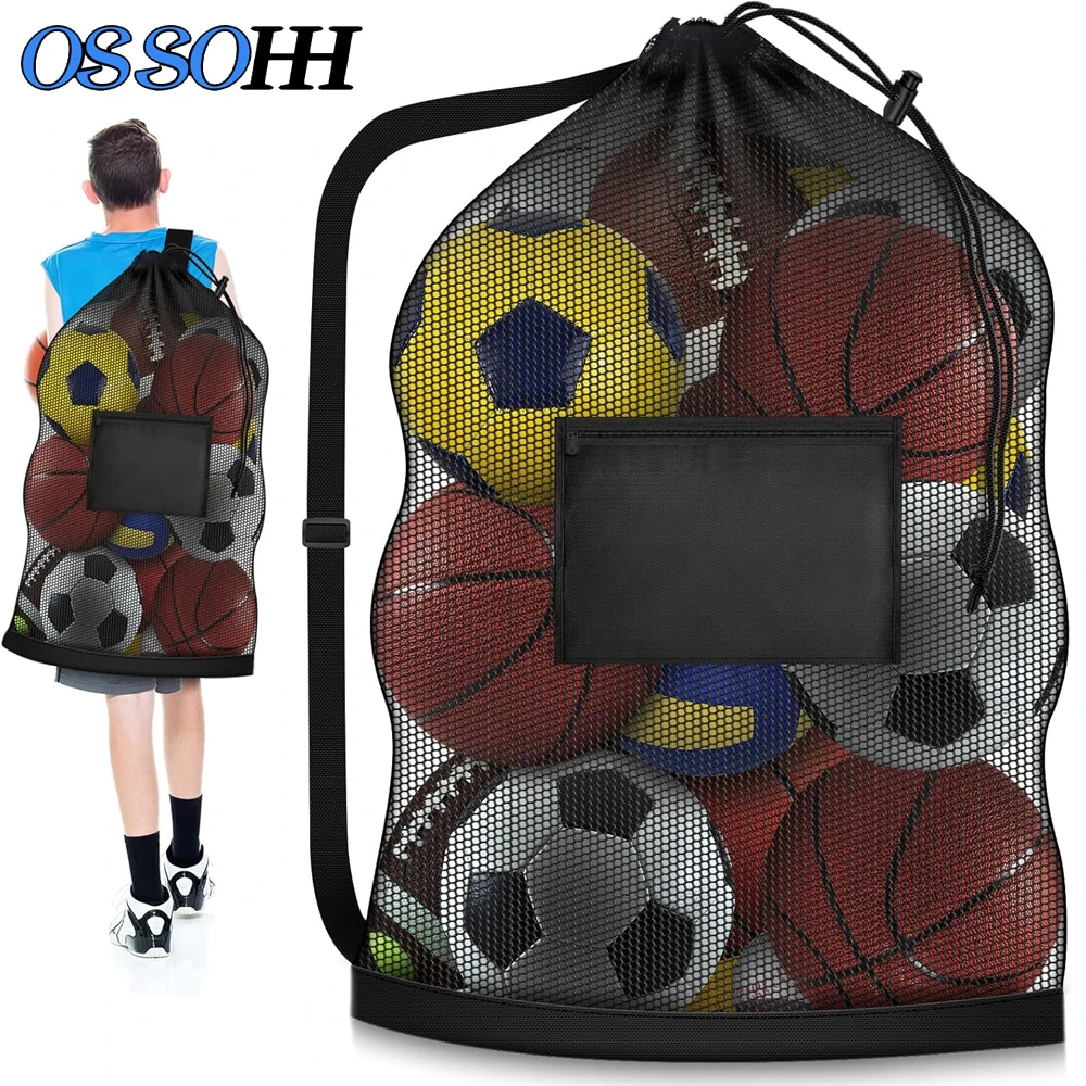 1PCS Sports Mesh Bag Sports Equipment Bags Heavy Duty Drawstring Backpack Sport Balls Bag for Beach, Travel, Gym, Swimming
1PCS Sports Mesh Bag Sports Equipment Bags Heavy Duty Drawstring Backpack Sport Balls Bag for Beach, Travel, Gym, Swimming