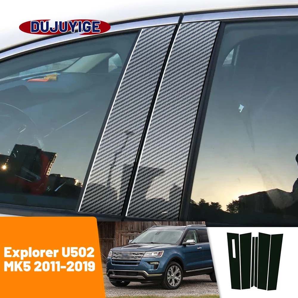 For Ford Explorer U502 2011-2019 2012 2013 2014 2015 Carbon Fiber Window Door Column Deal B C Pillar Post Cover Trim Sticker
For Ford Explorer U502 2011-2019 2012 2013 2014 2015 Carbon Fiber Window Door Column Deal B C Pillar Post Cover Trim Sticker