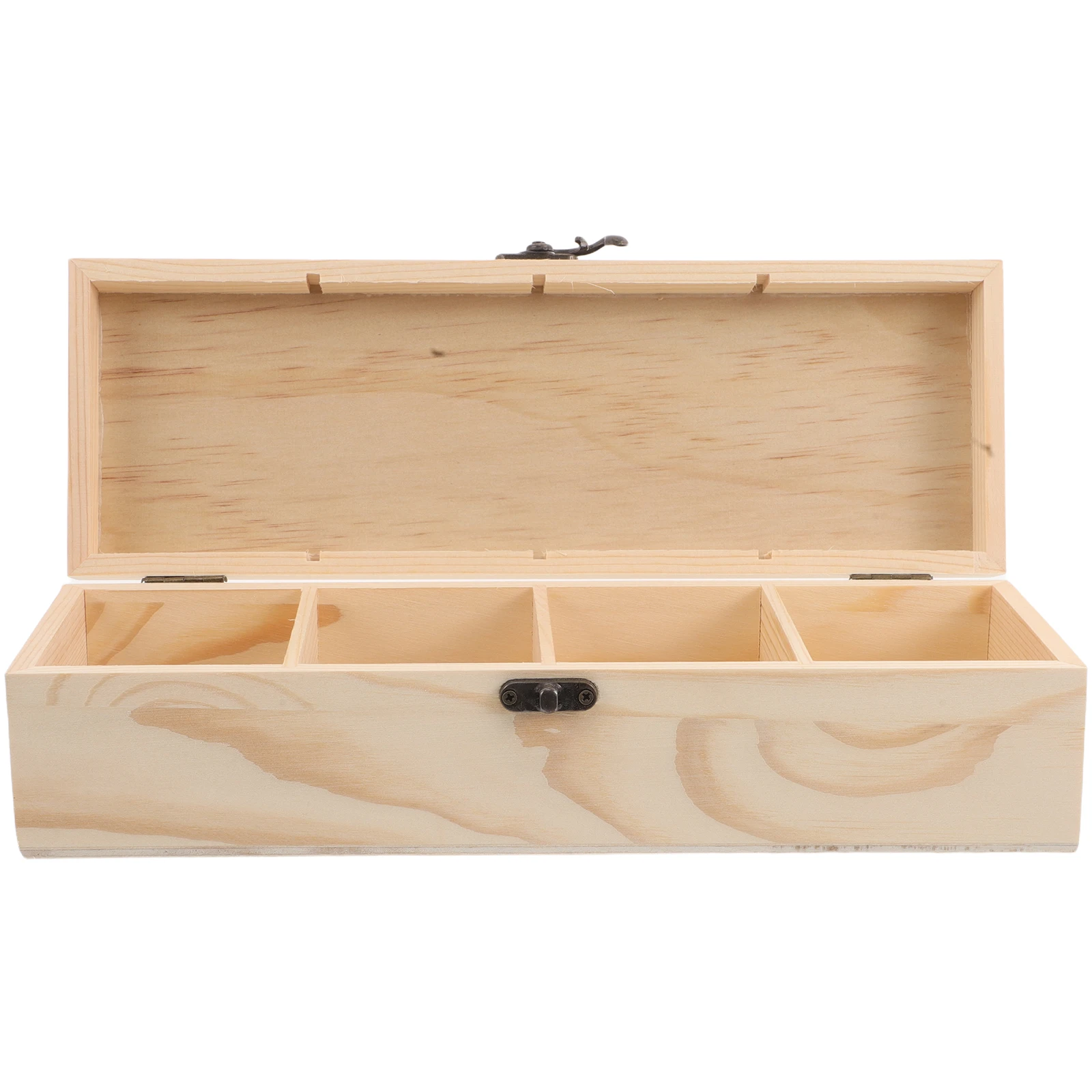 Vintage Wooden Jewelry Storage Box 4 Compartments Removable Dividers Multifunctional Organizer For Tea Coffee Sugar Packets
Vintage Wooden Jewelry Storage Box 4 Compartments Removable Dividers Multifunctional Organizer For Tea Coffee Sugar Packets