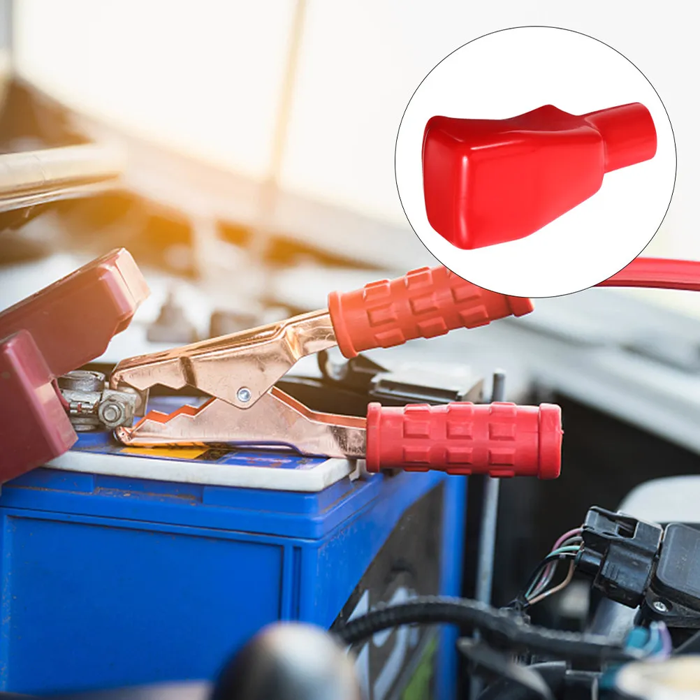 4Pcs Rubber Battery Terminal Covers Universal Fit for Car Truck Motorcycle Marine Battery Terminals Insulation Protector Caps
4Pcs Rubber Battery Terminal Covers Universal Fit for Car Truck Motorcycle Marine Battery Terminals Insulation Protector Caps
