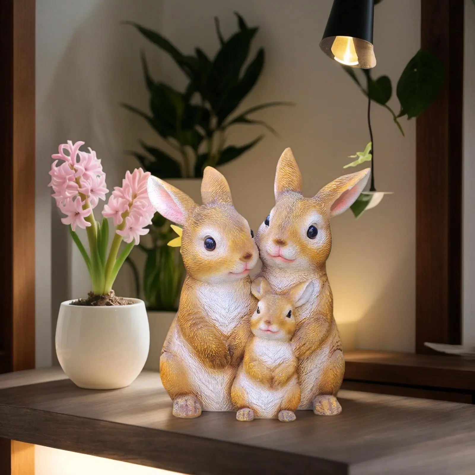 Bunny Statue Portable Outdoor Bunny Statue Decor Resin Figurines Lightweight Ornaments Decoration For Landscaping Home Exterior
Bunny Statue Portable Outdoor Bunny Statue Decor Resin Figurines Lightweight Ornaments Decoration For Landscaping Home Exterior