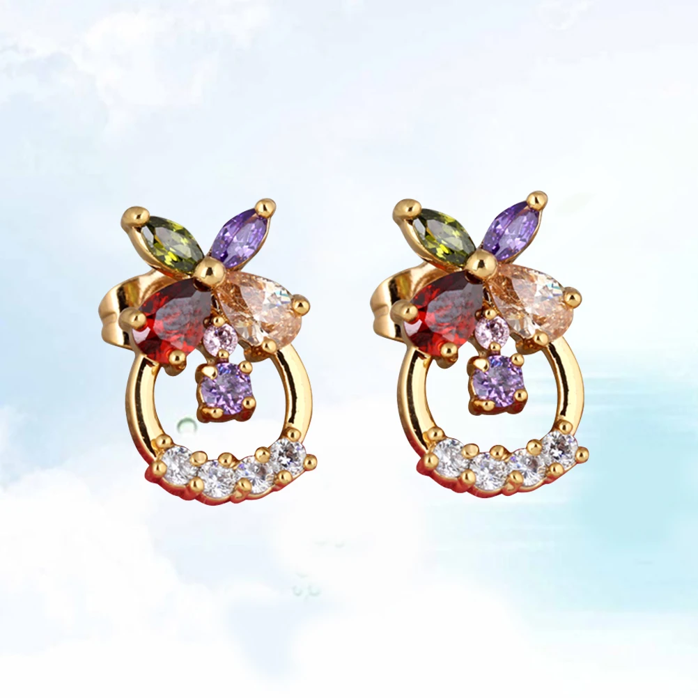 Zircon Ear Studs Women Earrings Small Wear Jewelry Decor Long Lasting Premium Material Perfect Gift Occasions 
Zircon Ear Studs Women Earrings Small Wear Jewelry Decor Long Lasting Premium Material Perfect Gift Occasions