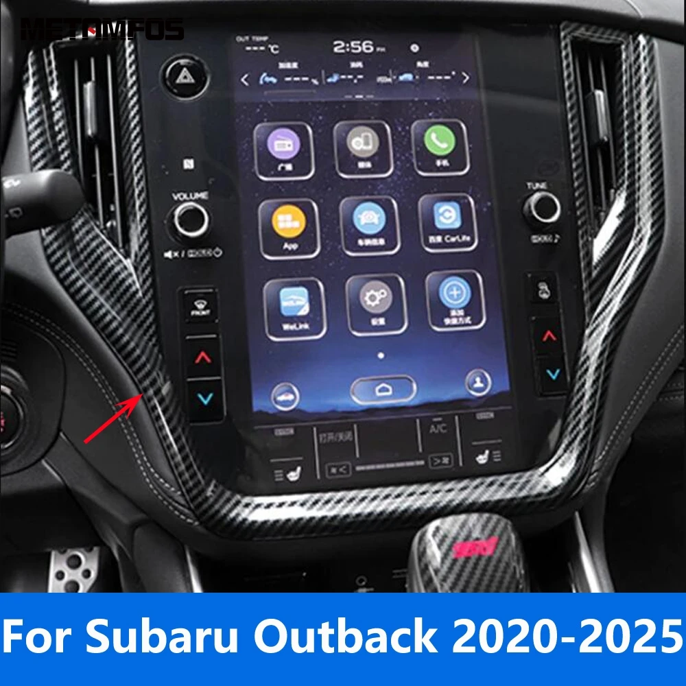 For Subaru Outback 2020-2024 2025 Carbon Fiber Center Console Air Condition Vent Outlet Cover Trim Navigation Frame Accessories
For Subaru Outback 2020-2024 2025 Carbon Fiber Center Console Air Condition Vent Outlet Cover Trim Navigation Frame Accessories