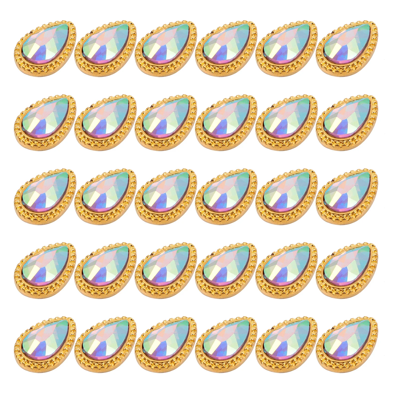 30pcs Nail Studs Gems Alloy Rhinestones Crystals Manicure Decorations Diy Elegance Shiny Charm Embellishment For Phone Bag Dress
30pcs Nail Studs Gems Alloy Rhinestones Crystals Manicure Decorations Diy Elegance Shiny Charm Embellishment For Phone Bag Dress