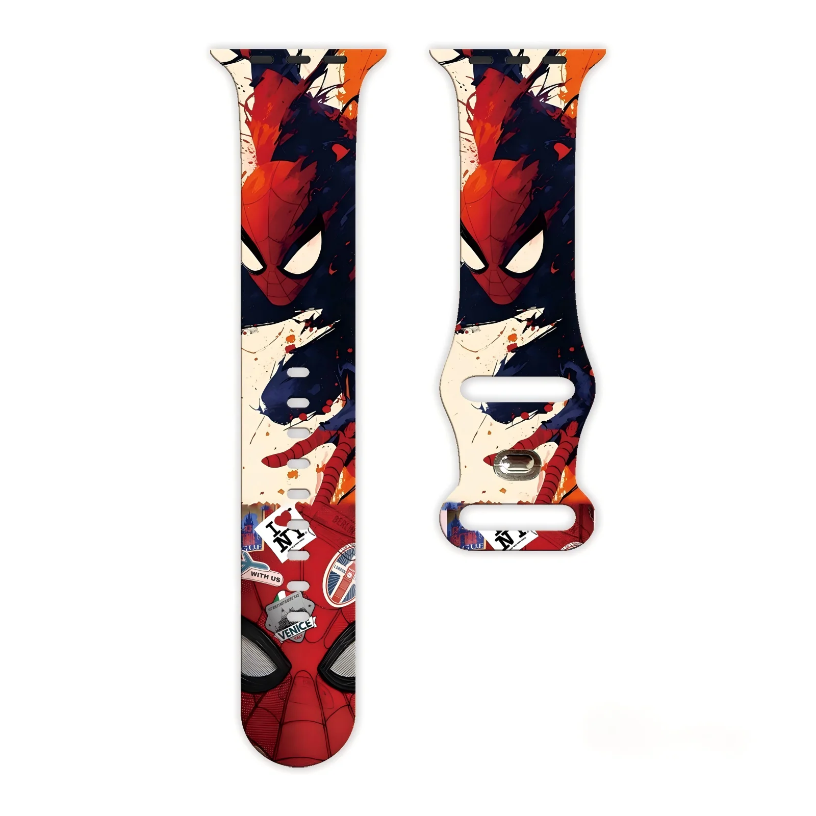 Disney Legend Spider-Man Print Strap Band for Apple Watch Series 11/10/9/8/7/SE, Soft Silicone Band 46mm 45mm 44mm 42mm
Disney Legend Spider-Man Print Strap Band for Apple Watch Series 11/10/9/8/7/SE, Soft Silicone Band 46mm 45mm 44mm 42mm