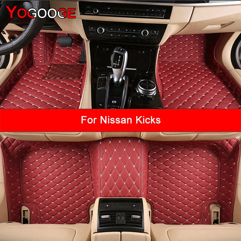 YOGOOGE Custom Car Floor Mats For Nissan Kicks Auto Carpets Foot Coche Accessorie
YOGOOGE Custom Car Floor Mats For Nissan Kicks Auto Carpets Foot Coche Accessorie