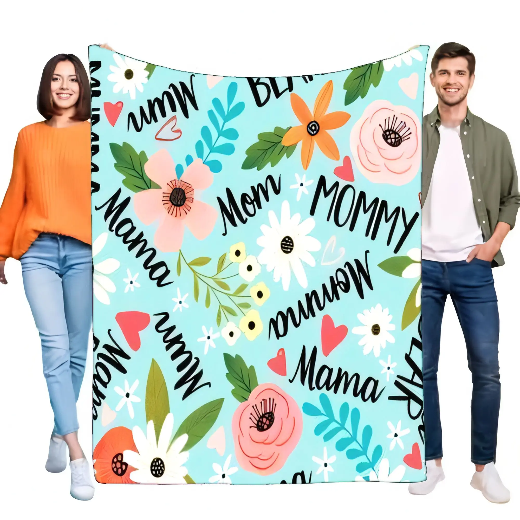 Floral Pattern Blanket Soft Cozy Throw Bed Sofa Comfortable Gift for Mom and Mama, Perfect for Home Decor and Family Use, Lightw
Floral Pattern Blanket Soft Cozy Throw Bed Sofa Comfortable Gift for Mom and Mama, Perfect for Home Decor and Family Use, Lightw