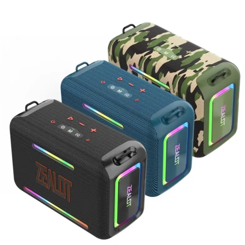 Zealot S95 120W Portable Outdoor Speaker 80W Stereo Sound With Bass Ipx6 Waterproof Led Light Outdoor Wireless Speakers
Zealot S95 120W Portable Outdoor Speaker 80W Stereo Sound With Bass Ipx6 Waterproof Led Light Outdoor Wireless Speakers