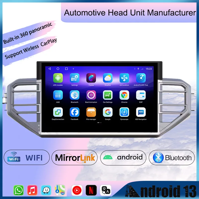 13.3" Android 13 Touch Screen For Toyota Tundra Sequoia 2022-2023 Car Radio Audio Stereo Multimedia Player Carplay Head Unit
13.3" Android 13 Touch Screen For Toyota Tundra Sequoia 2022-2023 Car Radio Audio Stereo Multimedia Player Carplay Head Unit