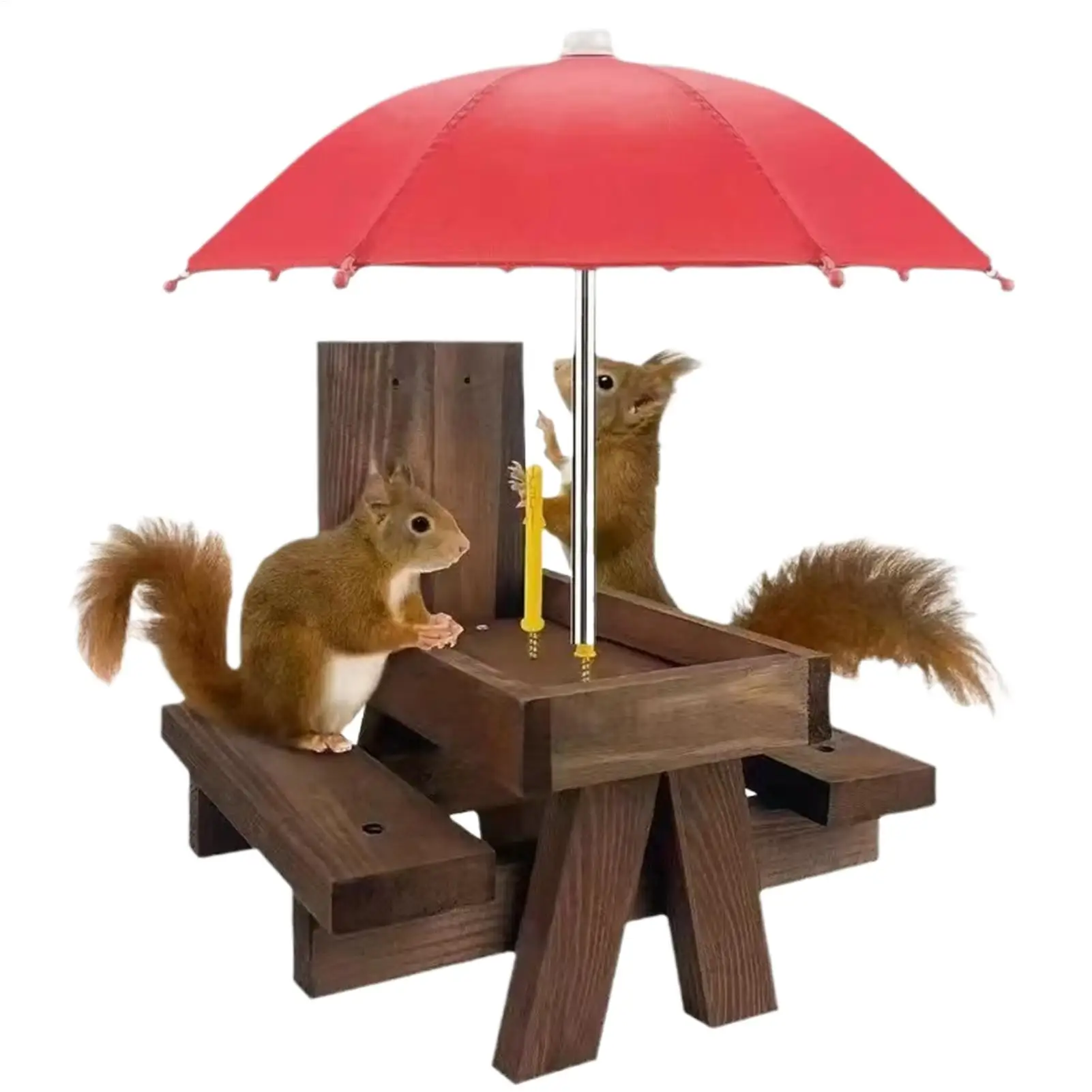 Squirrel Table Feeder Weather-Resistant Pet Feeding Supplies Squirrel Feeding Table Umbrella For Bird Yard Meadow Tre Garden
Squirrel Table Feeder Weather-Resistant Pet Feeding Supplies Squirrel Feeding Table Umbrella For Bird Yard Meadow Tre Garden