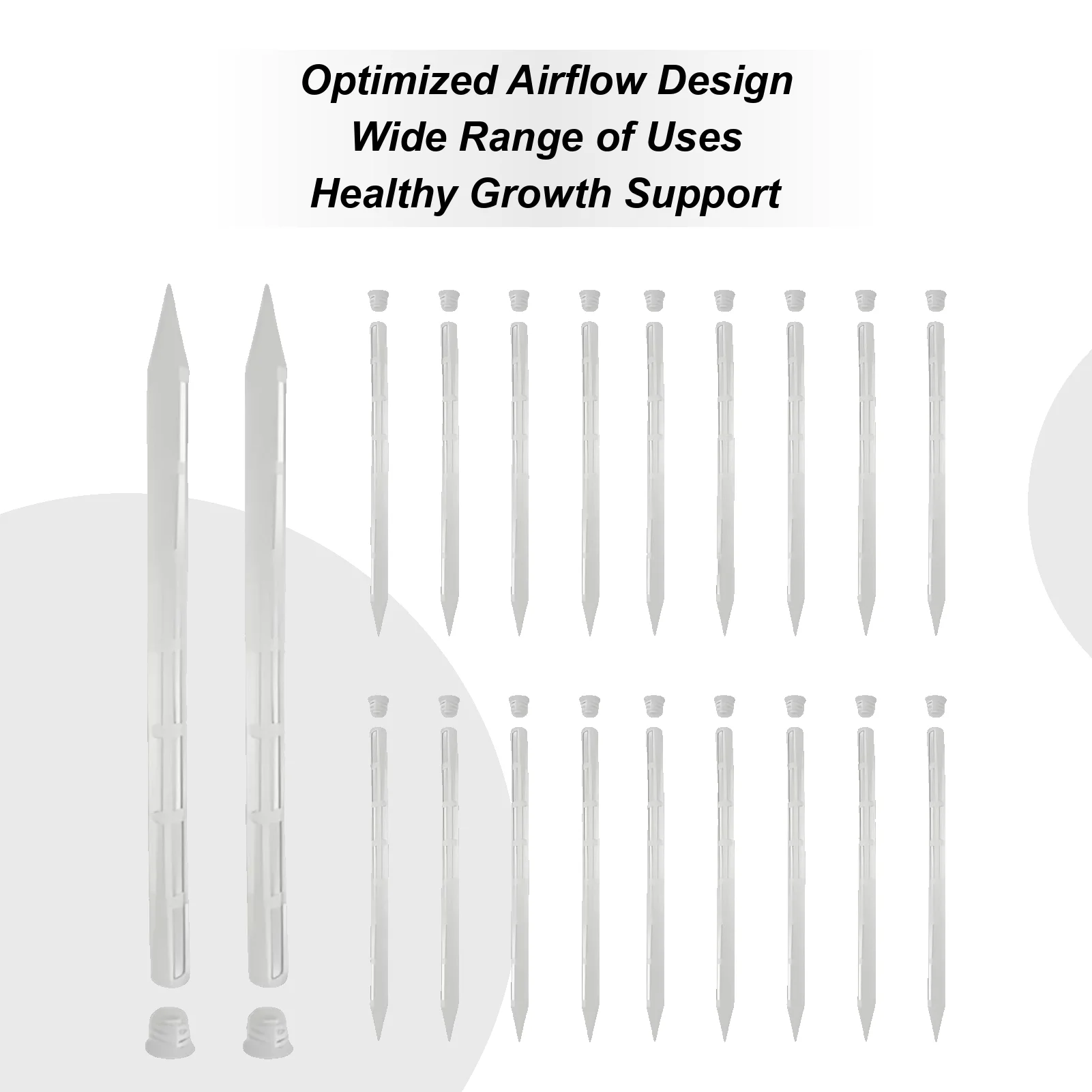 Plant Root Tube 20-Piece Soil Aeration Tubes 9.8 Inches Prevent Overwatering Ventilation Sticks For Vegetable Garden Tomato Lawn
Plant Root Tube 20-Piece Soil Aeration Tubes 9.8 Inches Prevent Overwatering Ventilation Sticks For Vegetable Garden Tomato Lawn