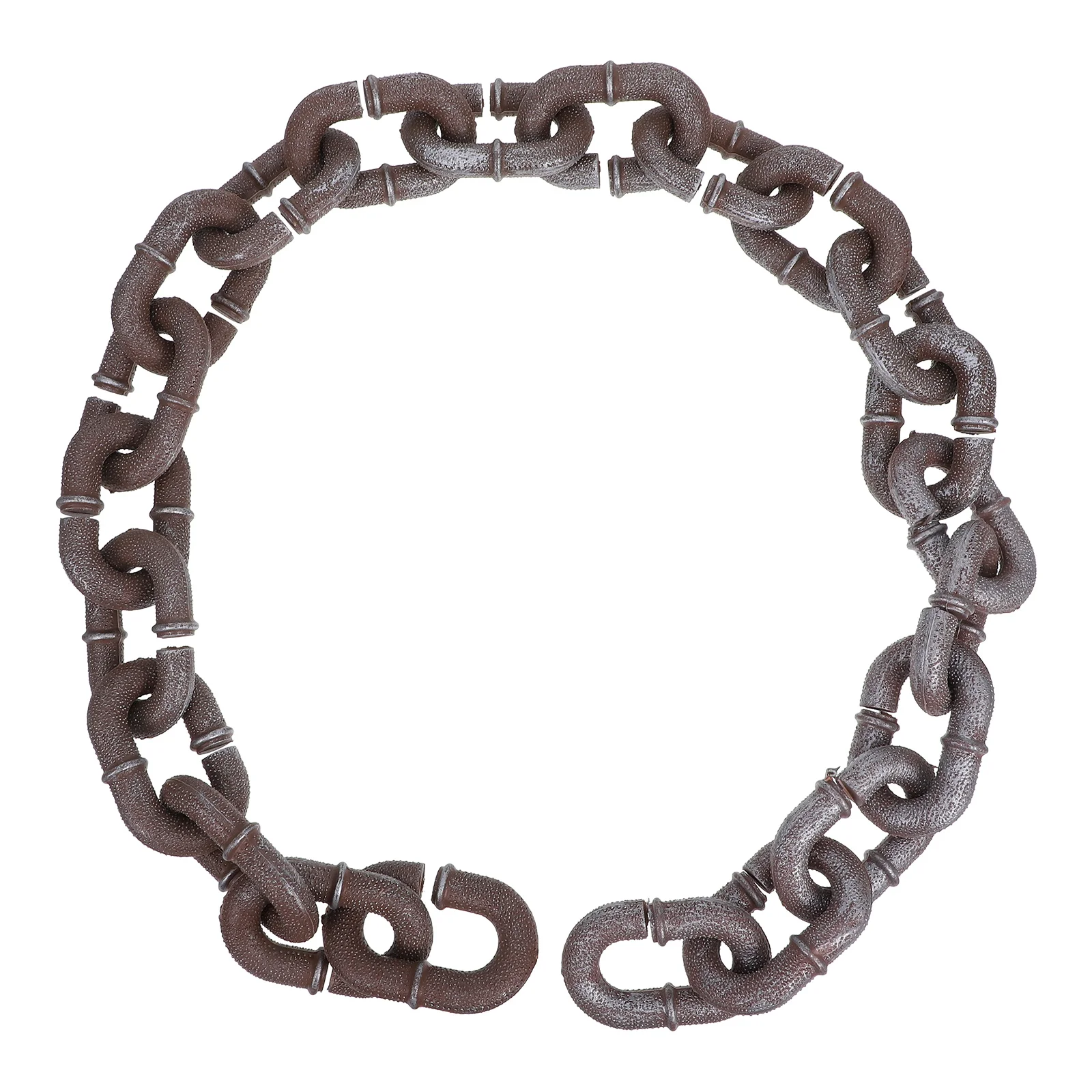 Halloween Chains Plastic Fake Cosplay Accessory Prop Man Horror Atmosphere Haunted House Props for Costume
Halloween Chains Plastic Fake Cosplay Accessory Prop Man Horror Atmosphere Haunted House Props for Costume