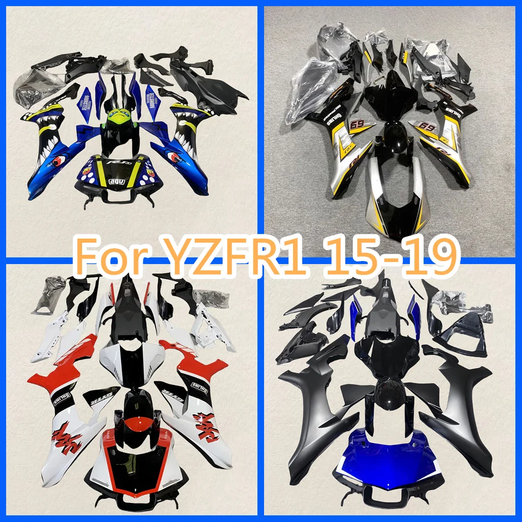 New ABS Plastic Kit for YAMAHA YZF R1 2015 2016 2017 2018 2019 15 16 17 18 19 YZF-R1 YZFR1 Motorcycle Fairings set
New ABS Plastic Kit for YAMAHA YZF R1 2015 2016 2017 2018 2019 15 16 17 18 19 YZF-R1 YZFR1 Motorcycle Fairings set