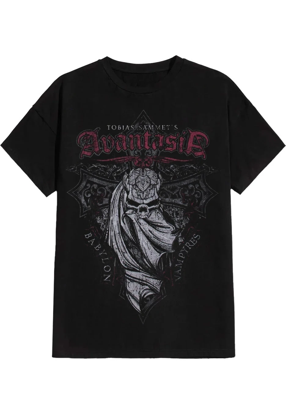 Avantasia Babylon Vampyres Clothing Pattern Printing Summer Luxury Brand Cotton Men's and Women's T-Shirts Short Sleeves
Avantasia Babylon Vampyres Clothing Pattern Printing Summer Luxury Brand Cotton Men's and Women's T-Shirts Short Sleeves