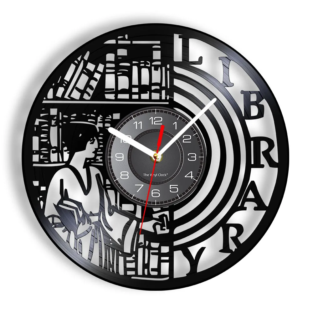 Reading Books Library Wall Art Decoration Modern Design Wall Clock Bookworms Vintage Vinyl Record Wall Clock Book Lovers Gift
Reading Books Library Wall Art Decoration Modern Design Wall Clock Bookworms Vintage Vinyl Record Wall Clock Book Lovers Gift
