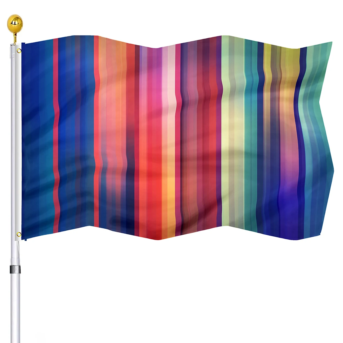 Abstract Stripes Texture Flag Vivid Color Double Stitched House Indoor Porch Outdoor Decor Polyester Flags with Brass Grommets
Abstract Stripes Texture Flag Vivid Color Double Stitched House Indoor Porch Outdoor Decor Polyester Flags with Brass Grommets