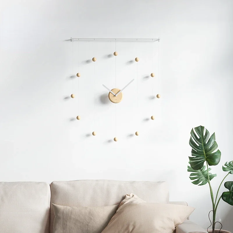Wall Wall Clock Nordic Luxury Home Living Room Creative Clock Simple and Personalized Modern Watch
Wall Wall Clock Nordic Luxury Home Living Room Creative Clock Simple and Personalized Modern Watch