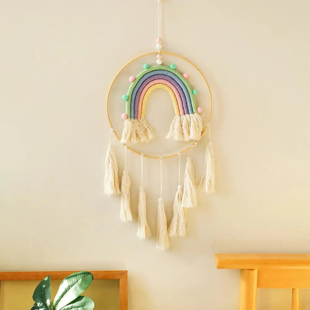 Hanging Pendant Hanging Decoration Vibrant Handmade Rainbow Ornaments with Tassels Diy Wall Hangings Background for Colorful
Hanging Pendant Hanging Decoration Vibrant Handmade Rainbow Ornaments with Tassels Diy Wall Hangings Background for Colorful