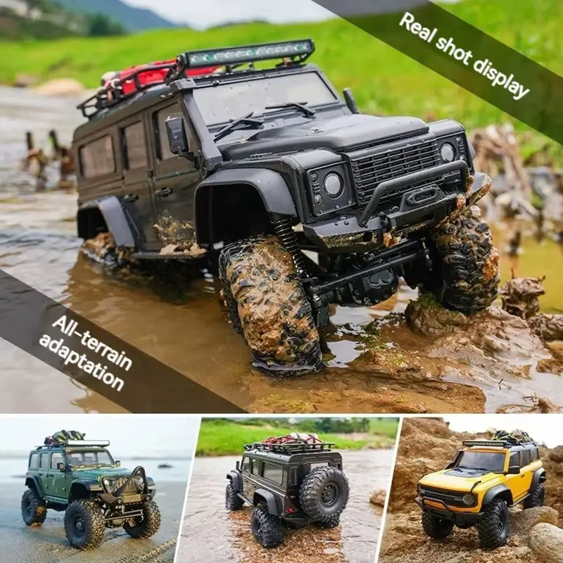Huangbo Hb-R1601 Remote Control Car 1:16 Scale Metal Body Four Wheel Drive Independent Suspension RC Off-Road Climbing Model Toy
Huangbo Hb-R1601 Remote Control Car 1:16 Scale Metal Body Four Wheel Drive Independent Suspension RC Off-Road Climbing Model Toy